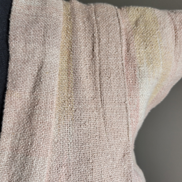 VINTAGE 70'S CECILY HEAVY COTTON LONG VEST - Picture 3 of 10